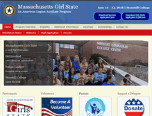 Tablet Screenshot of massgirlsstate.org